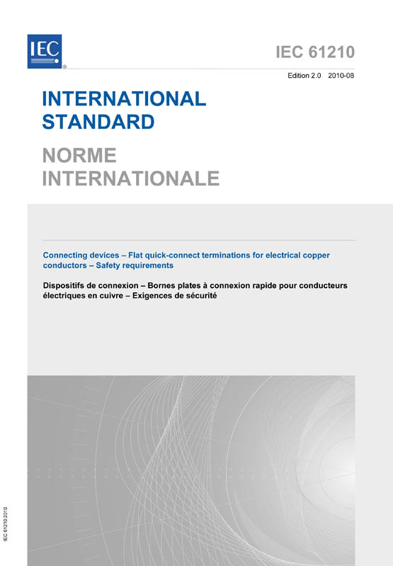 Cover IEC 61210:2010